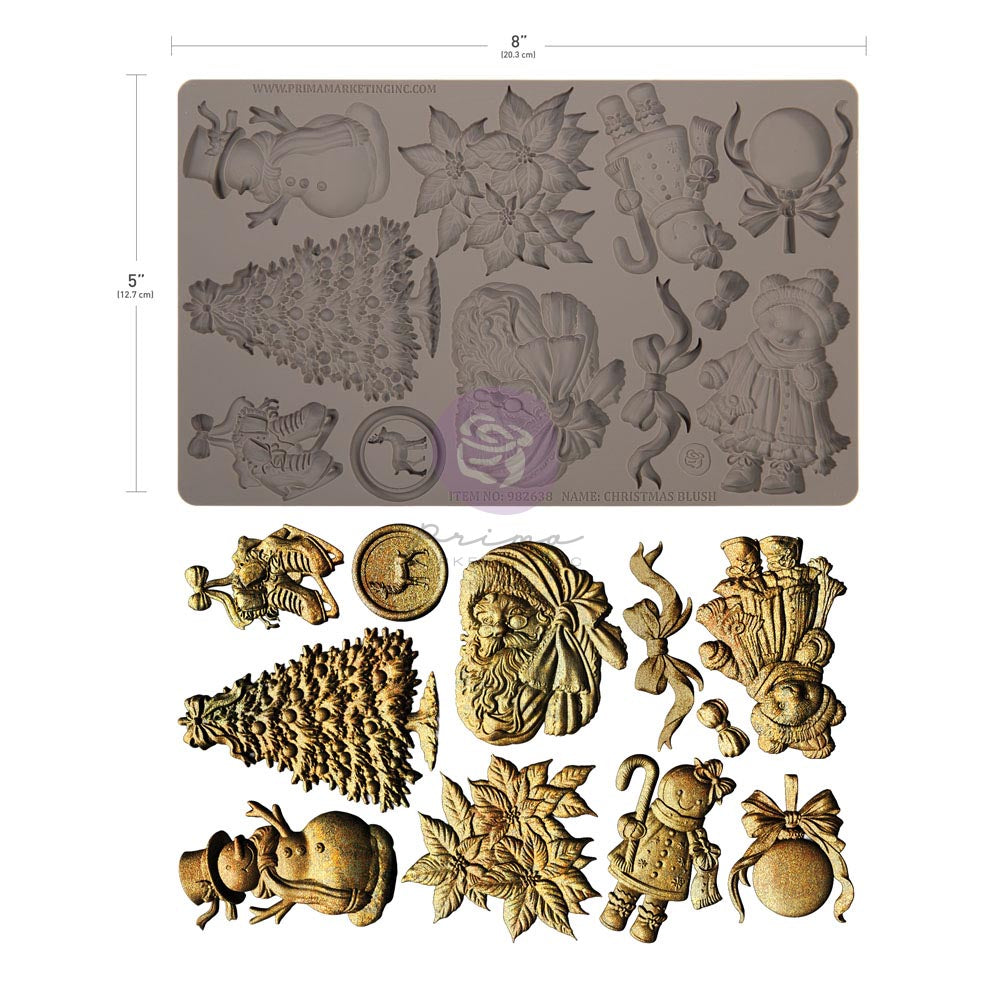 Prima Marketing Christmas Blush Mould 982638