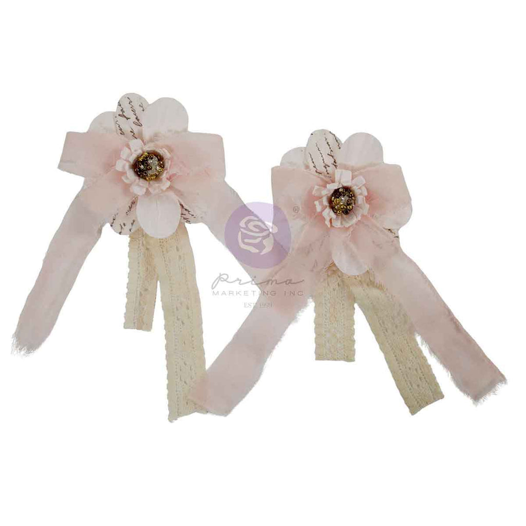 Prima Marketing Elegant Fleurs Buttons And Keepsakes Flowers 684754
