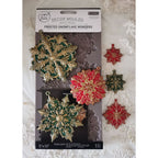 Prima Marketing Frosted Snowflake Wonders ReDesign Decor Mould 677404 Vintage Christmas