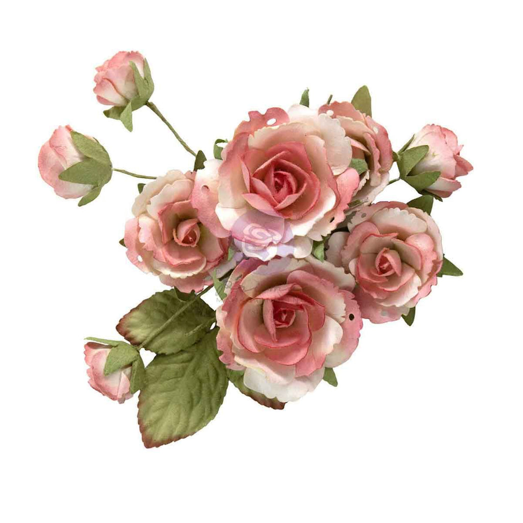Prima Marketing Garden Rose Blush Homegrown Flowers 683672 Detailed Florals