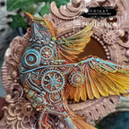 Prima Marketing Gears Of Flight ReDesign Decor Mould 675141 Steampunk Bird