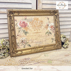 Prima Marketing Gentle Symphony ReDesign Middy Transfers 676230 Vintage Framed Picture