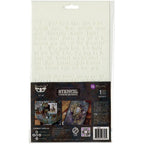 Prima Marketing Gothic ReDesign 6 x 9 Stencil 967932 in pack