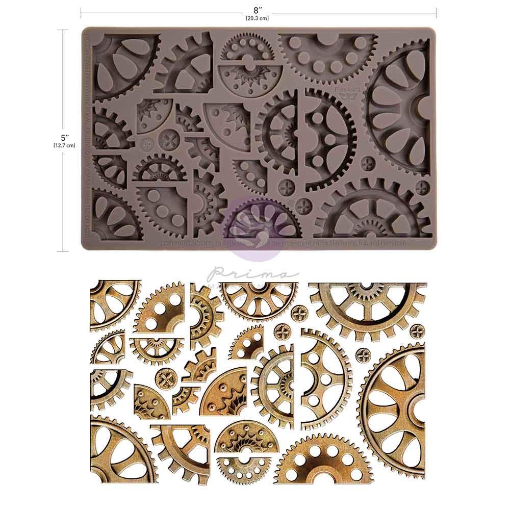 Prima Marketing Halves And Quarters Finnabair Mould 951399 Detailed Image