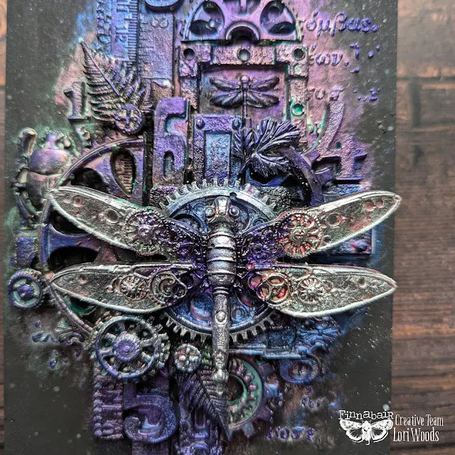 Prima Marketing Halves And Quarters Finnabair Mould 951399 Steampunk Insects Project | color-code:ALT01