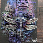 Prima Marketing Halves And Quarters Finnabair Mould 951399 Steampunk Insects Project | color-code:ALT01
