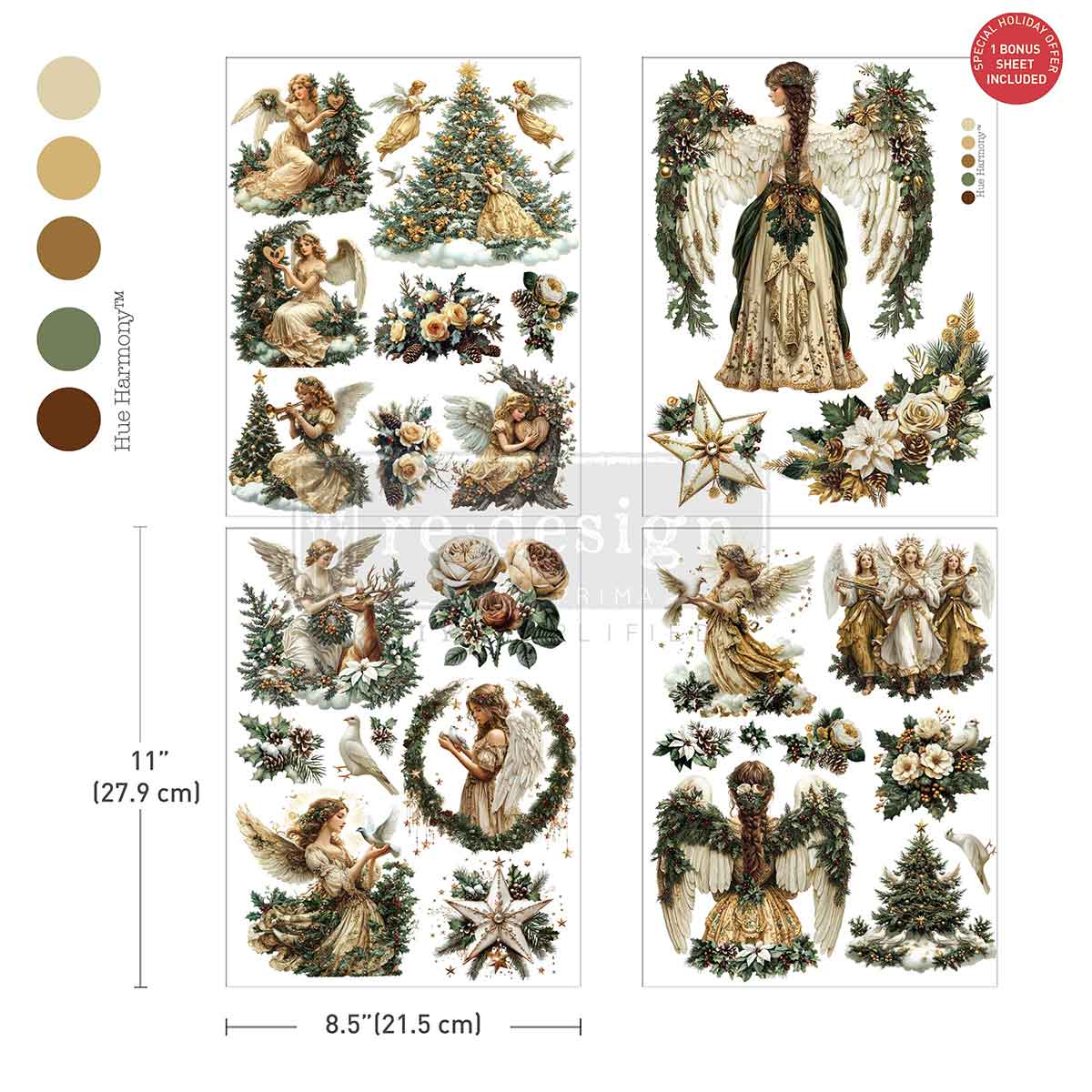 Prima Marketing Heavenly Wings ReDesign Middy Transfers 677930