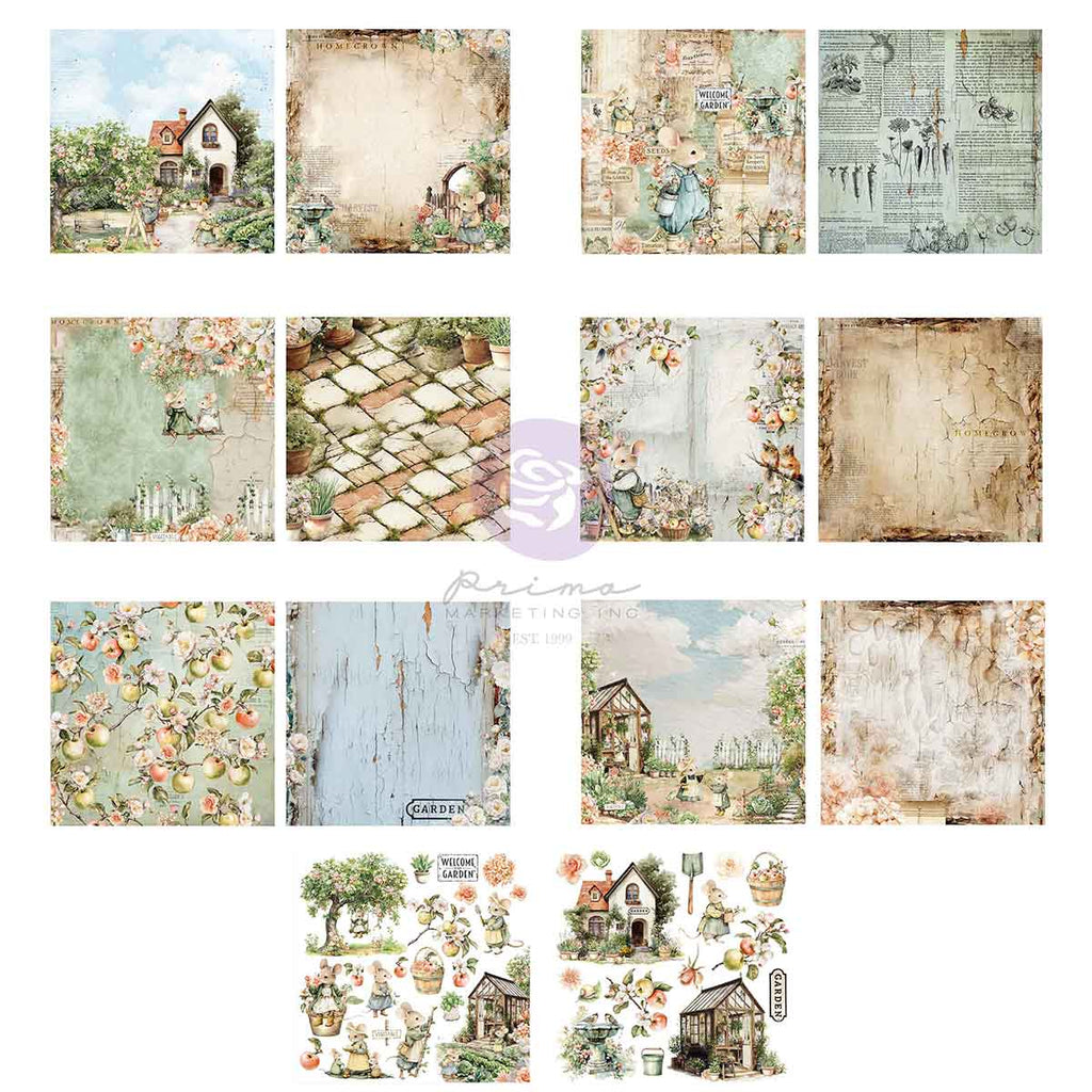 Prima Marketing Homegrown 6 x 6 Paper Pad 683399