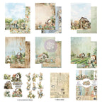 Prima Marketing Homegrown 6 x 8 Paper Pad 683405 Storybook Images