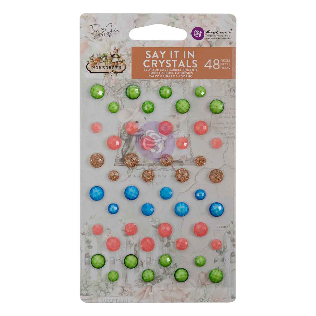 Prima Marketing Homegrown Say It In Crystals SIIC 683542 Packaging Image