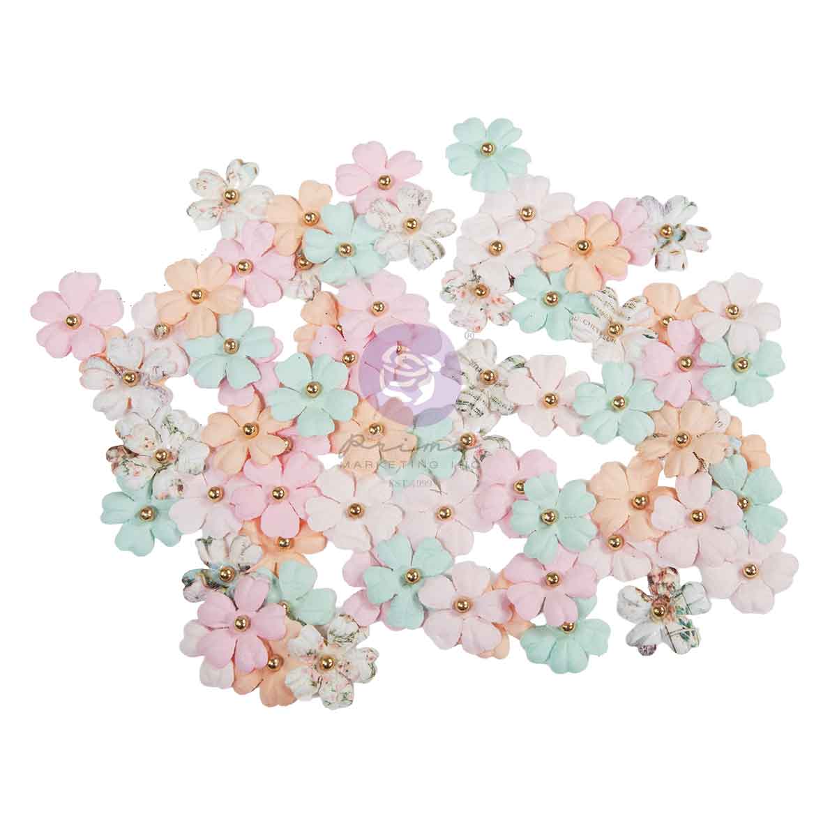 Prima Marketing Jolly Memories Christmas Blush Flowers 686307