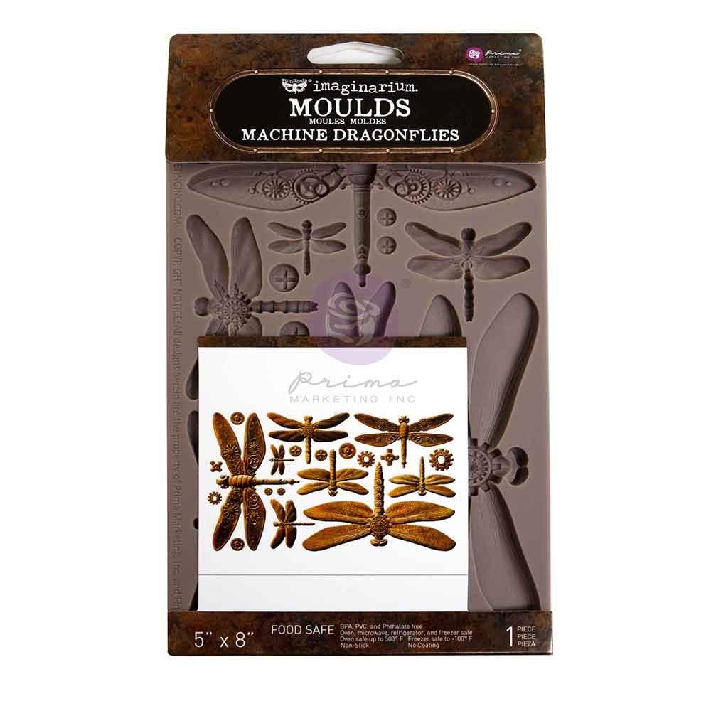 Prima Marketing Machine Dragonflies Finnabair Mould 951412