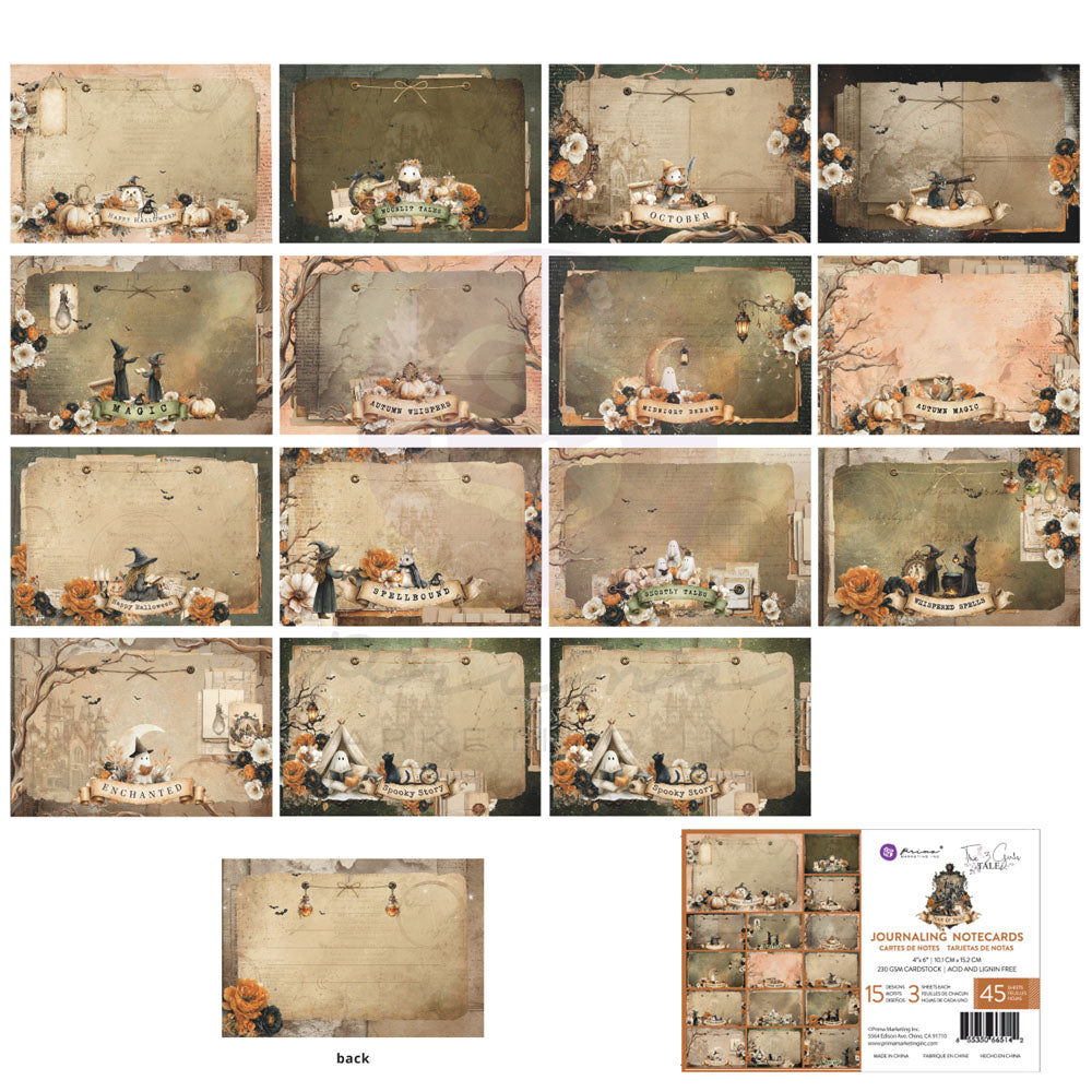Prima Marketing Made Of Magic 4 x 6 Journaling Cards 684839