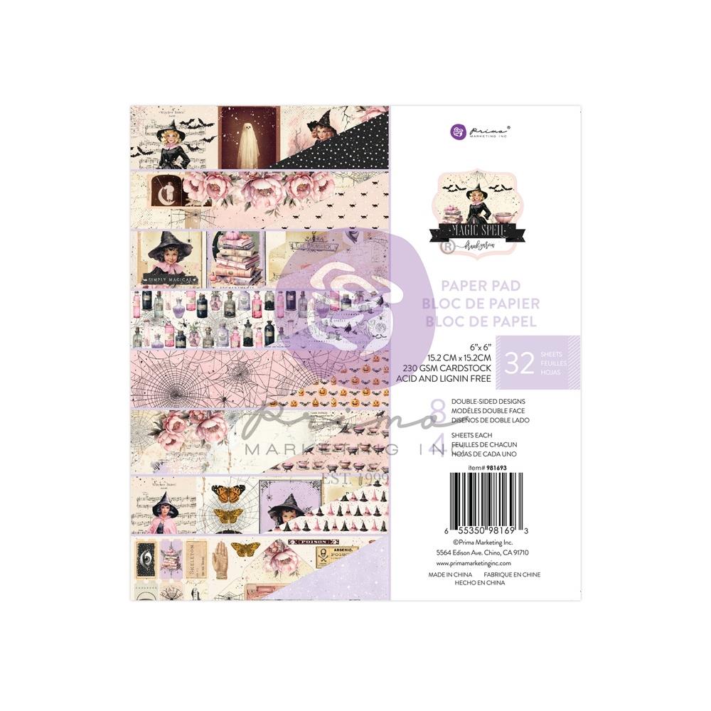 Prima Marketing Magic Spell 6 x 6 Paper Pad 981693