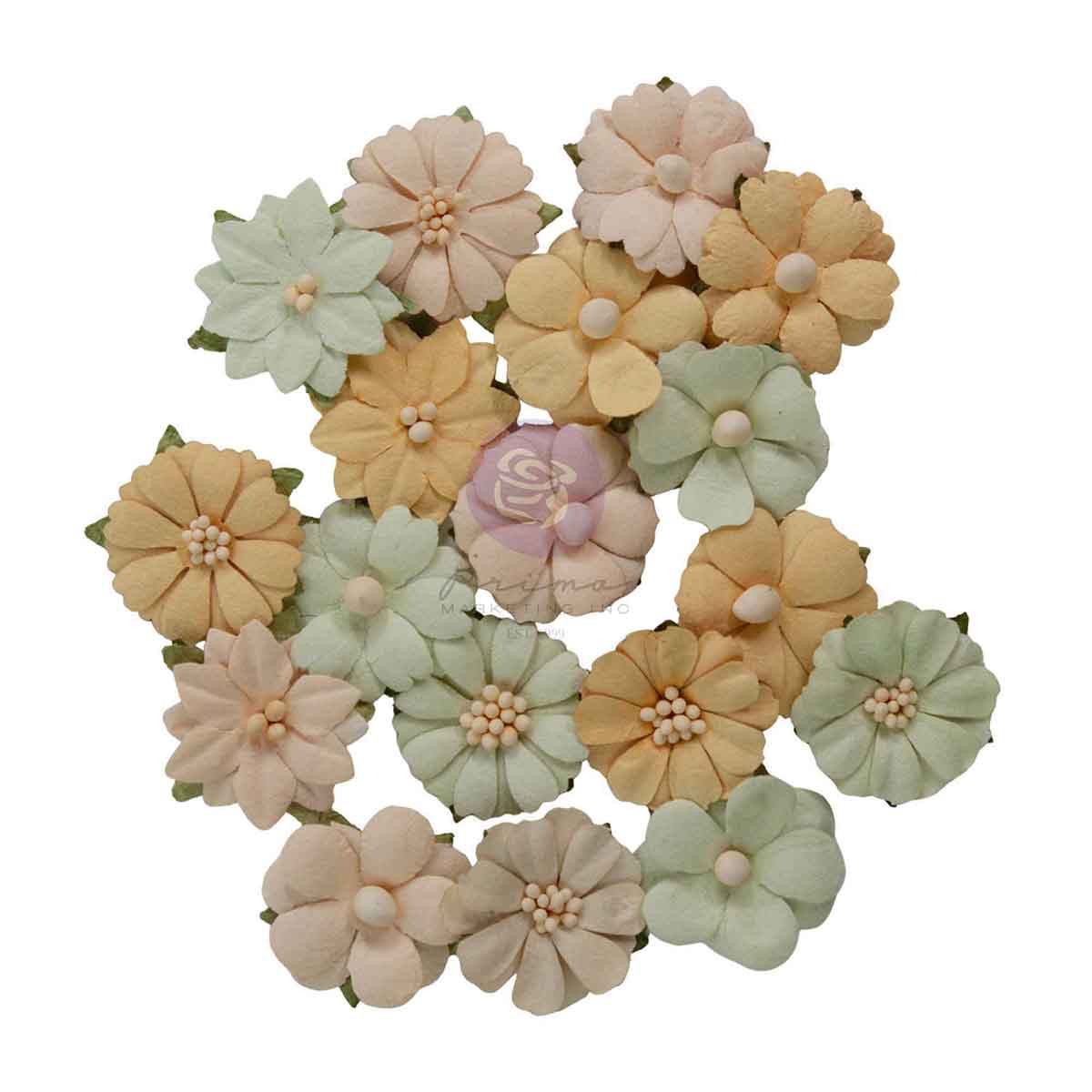 Prima Marketing Meadow Petals Homegrown Flowers 683665 Detailed Floral Image