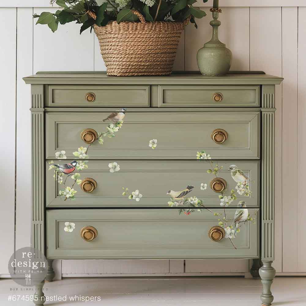 Redesign with Prima Small Transfers - Nestled Whispers