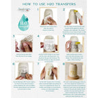 Prima Marketing Nostalgic Blooms ReDesign H2O Transfers 678241 Product Instructions