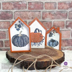 Prima Marketing Pumpkin Patch Galore ReDesign Small Transfers 672164 Autumn Picture Frames