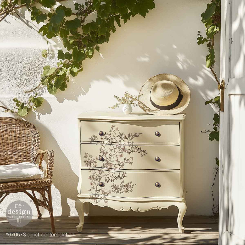 Prima Marketing Quiet Contemplation ReDesign Middy Transfers 670573 Furniture Florals