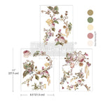 Prima Marketing Rosette Royale ReDesign Middy Transfers 676698