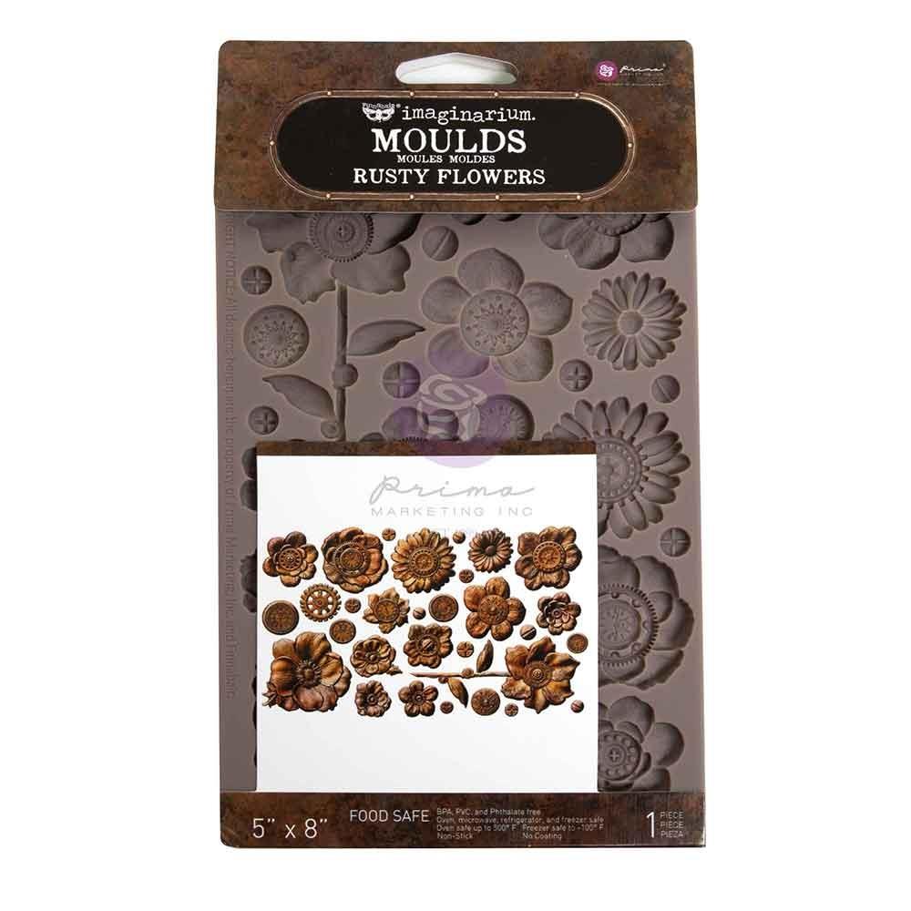 Prima Marketing Rusty Flowers Finnabair Mould 951429