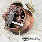 Prima Marketing Rusty Flowers Finnabair Mould 951429 Steampunk Clock | color-code:ALT03
