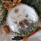 Prima Marketing Sacred Night ReDesign Middy Transfers 678029 Christmas Ornament