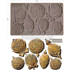 Prima Marketing Shimmering Holiday Ornaments ReDesign Decor Mould 677664