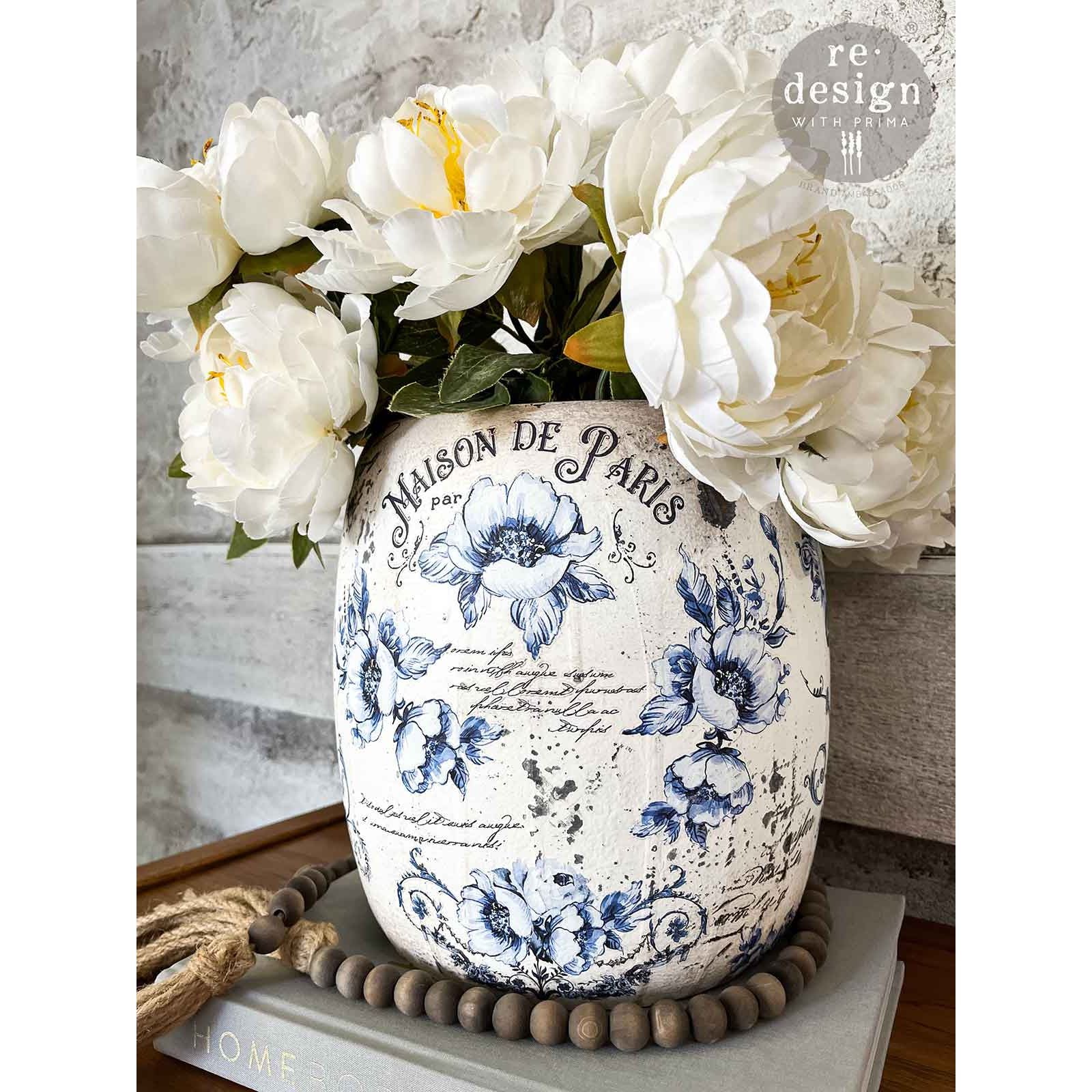 Prima Marketing Spring Serenade ReDesign Small Transfers 674618 Vintage Vase