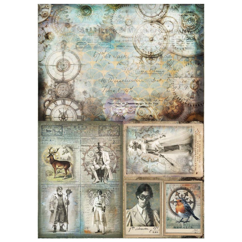 Prima Marketing Steam And Frost Finnabair A3 Decoupage 951467