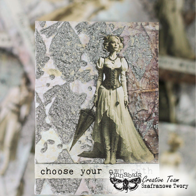Prima Marketing Steam And Frost Finnabair Ephemera 951481 Choose Your Own Path | color-code:ALT02