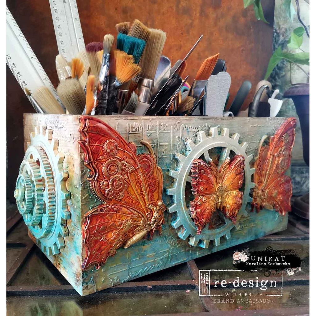 Prima Marketing Steamflight Symphony ReDesign Decor Mould 675172 Art Supply Organizer