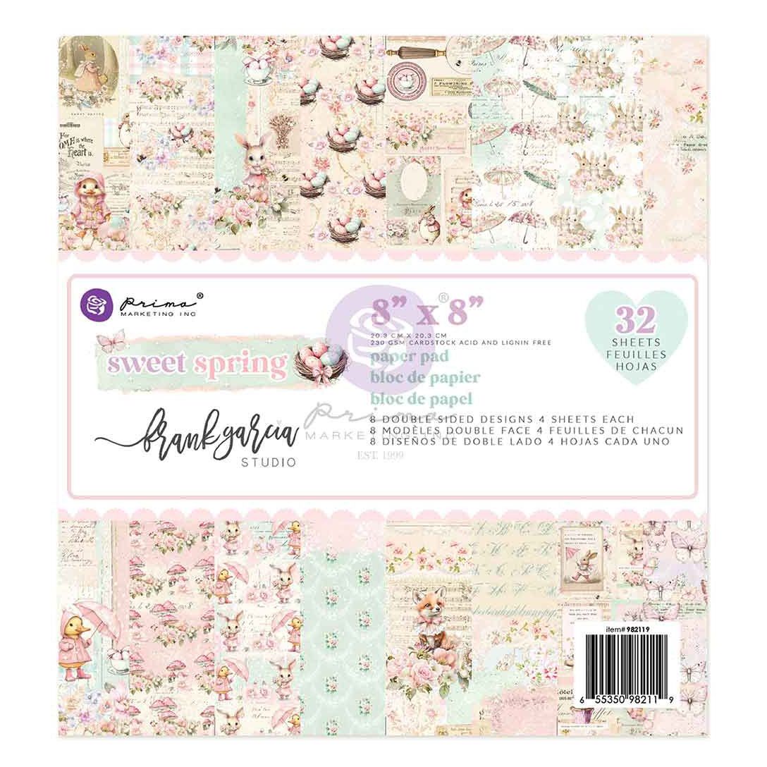 Prima Marketing Sweet Spring 8 x 8 Paper Pad 982119