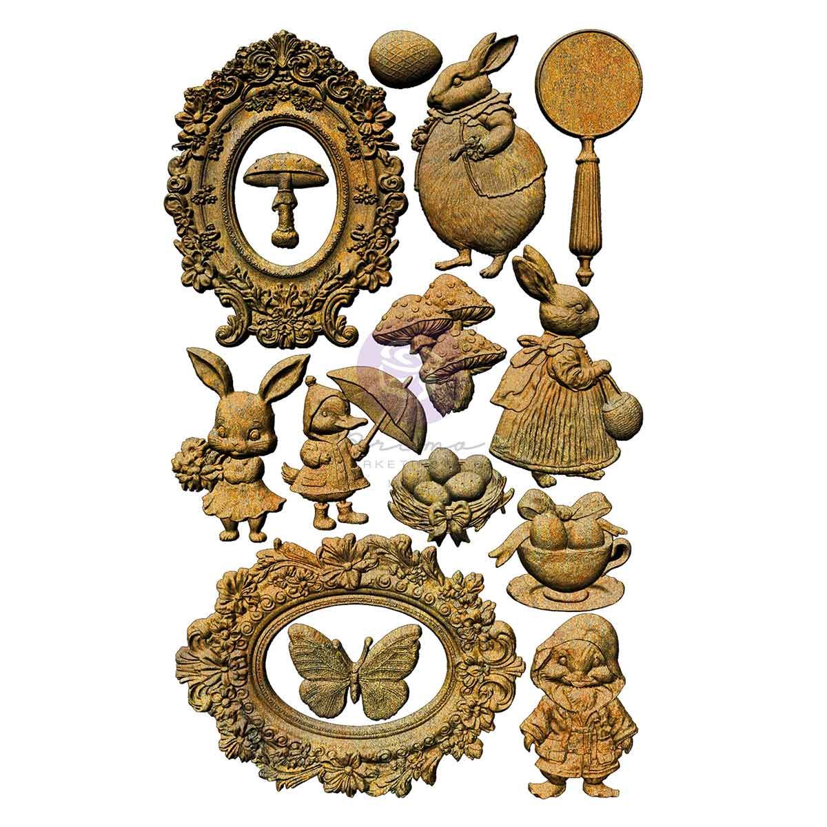 Prima Marketing Sweet Spring Mould 982188 Moulded Pieces