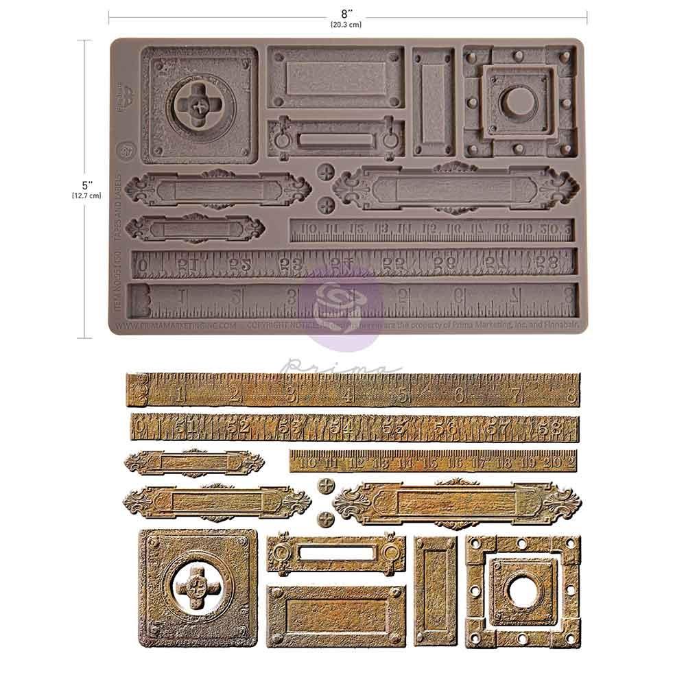 Prima Marketing Tapes And Labels Finnabair Mould 951450 Detailed Image