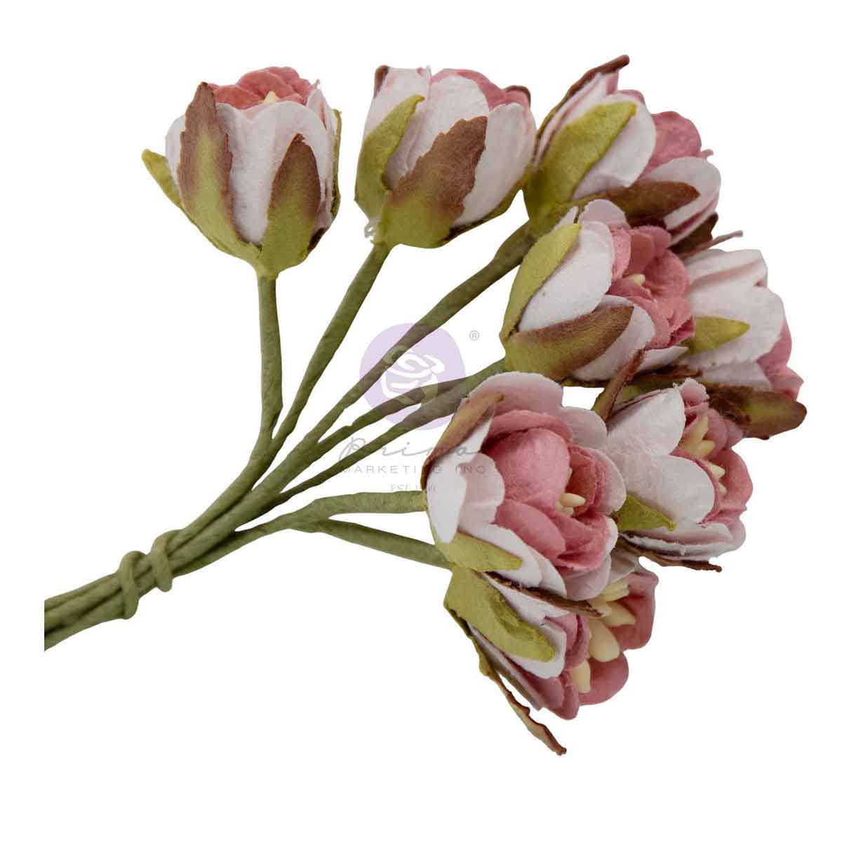 Prima Marketing Tattered Millinery Buttons And Keepsakes Flowers 684747 Floral Bouquet