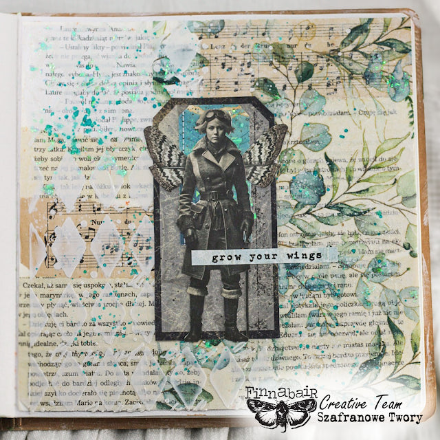 Prima Marketing Time Travellers Finnabair Ephemera 951498 Grow Your Wings | color-code:ALT03