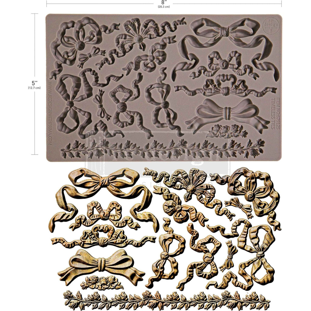 Prima Marketing Timeless Ties ReDesign Decor Mould 679125