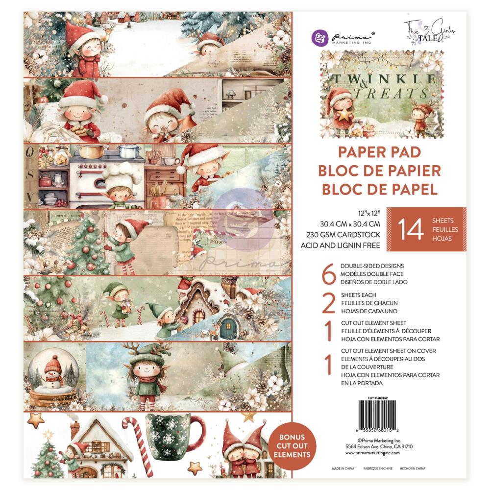 Prima Marketing Twinkle And Treats 12 x 12 Collection Kit 680152