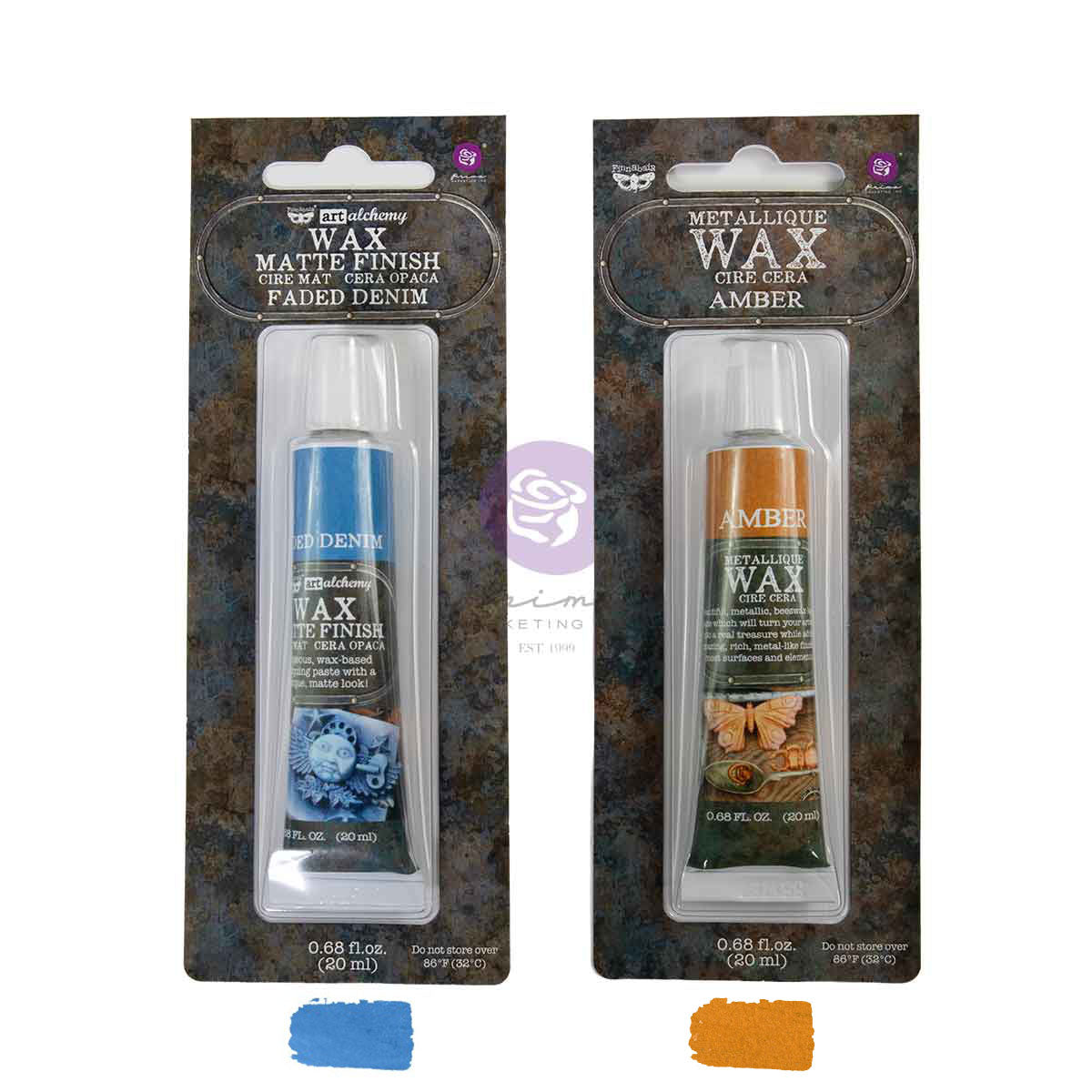 Prima Marketing Visions Finnabair Limited Edition Metallique And Matte Wax Set 951955
