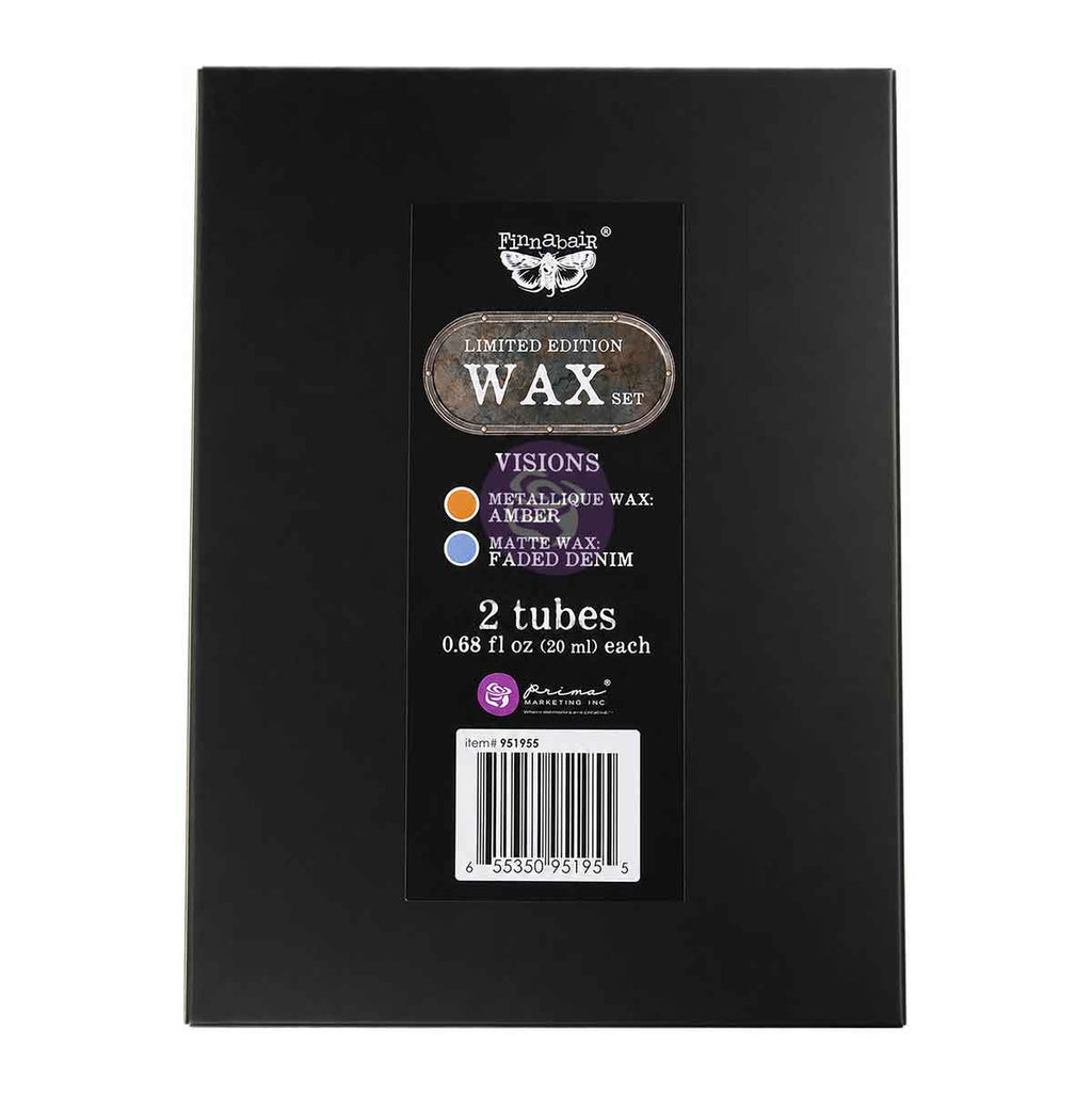 Prima Marketing Visions Finnabair Limited Edition Metallique And Matte Wax Set 951955 Packaging Image