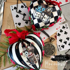 Prima Marketing Whimsical Holiday Dreams ReDesign Middy Transfers 676643 Christmas Hearts Ornaments