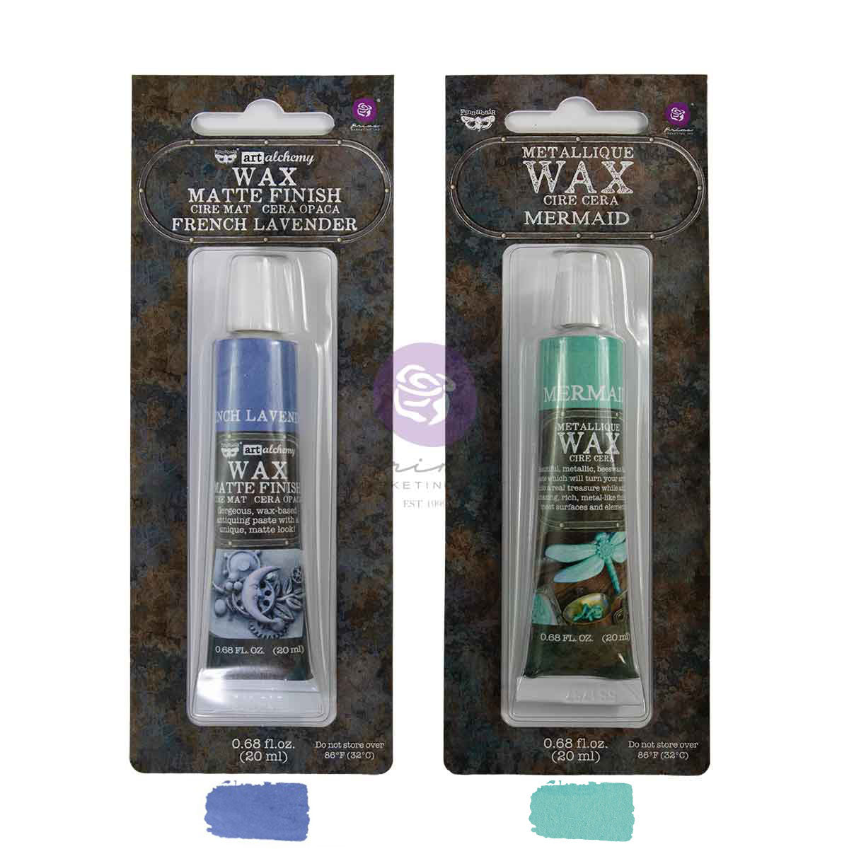 Prima Marketing Whispers Finnabair Limited Edition Metallique And Matte Wax Set 951931