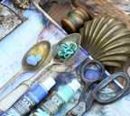 Prima Marketing Whispers Finnabair Limited Edition Metallique And Matte Wax Set 951931 Mixed Media Ocean Project