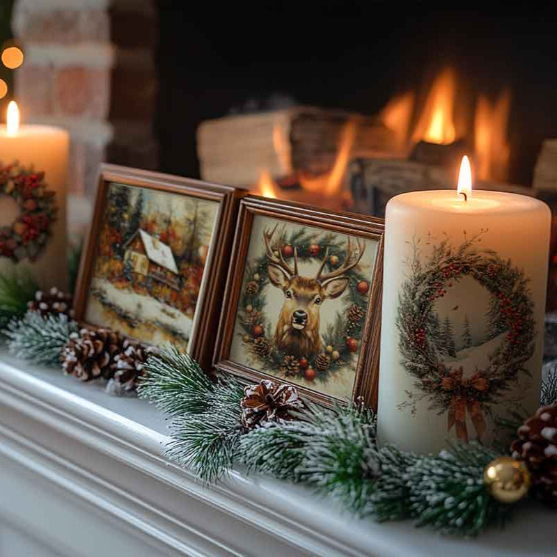 Prima Marketing Yuletide Nostalgia ReDesign Middy Transfers 677992 Christmas Decorations