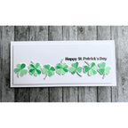 Simon Says Stamp Printmaking Clovers Wafer Dies 1572mdc Beautiful Moments St. Patrick's Day Card | color-code:ALT01