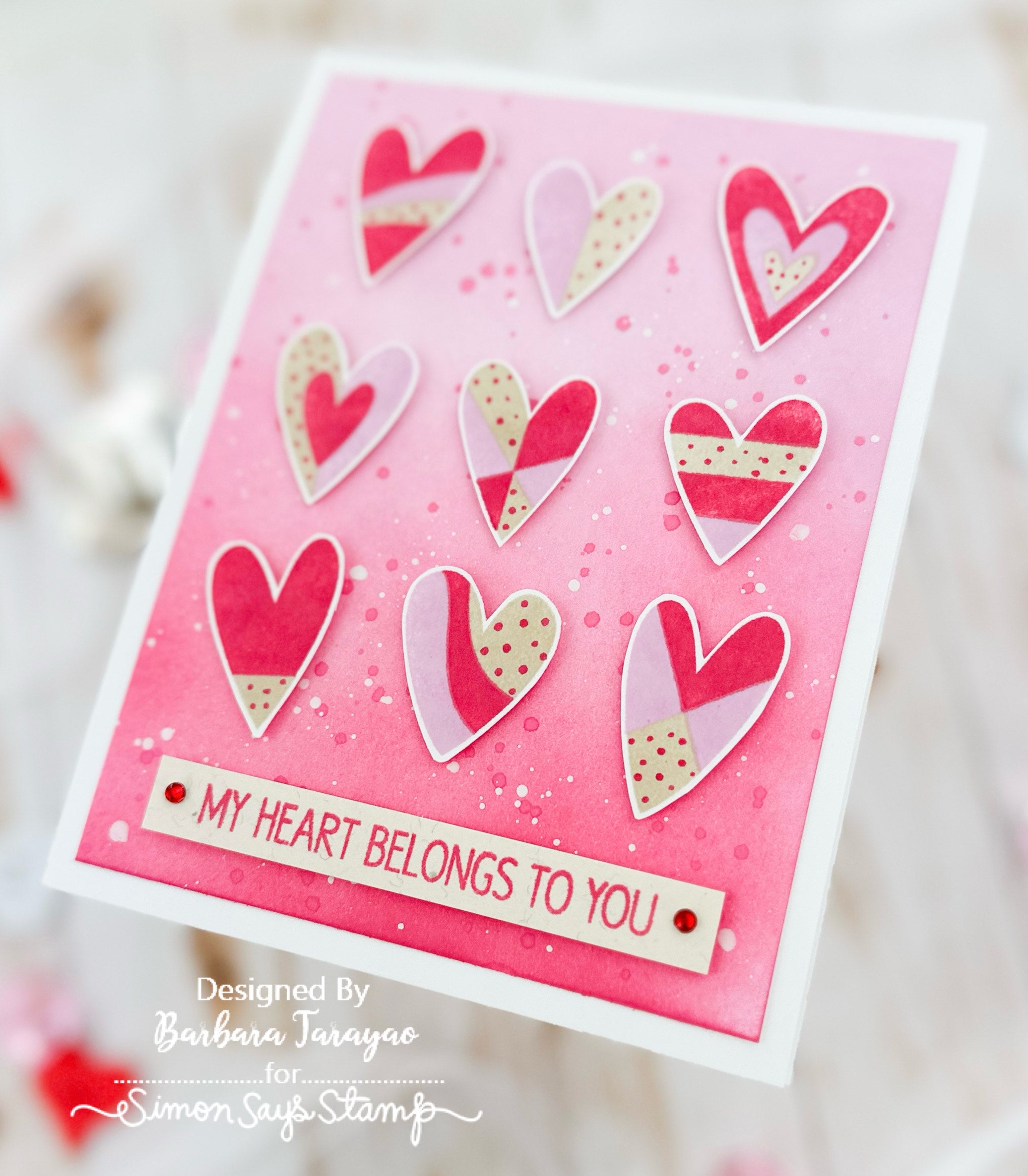 Solid Heart Stamp - Simply Stamps