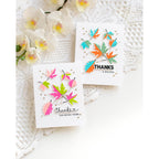 Simon Says Stamps and Dies Printmaking Leaves set1082pl Sugar and Spice Thanks Cards | color-code:ALT02