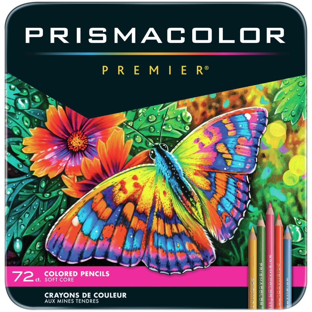 Prismacolor Premier Colored Pencils 72 Set 3599 Packaging View