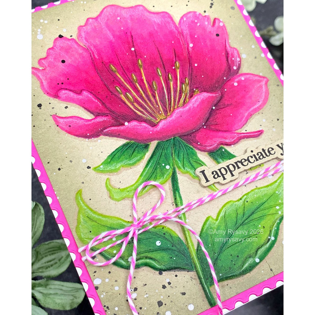 Prismacolor Premier Colored Pencils Set of 12 3596 Curvy Blossom Card | color-code:ALT02